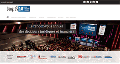 Desktop Screenshot of congresdesdaf.com