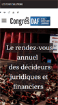 Mobile Screenshot of congresdesdaf.com